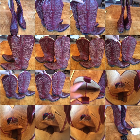 Yippee Kay Yay Old Gringo Red & Cream Boots! - Picture 14 of 16